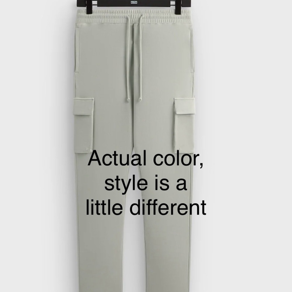 mens kith sweatpants sz l